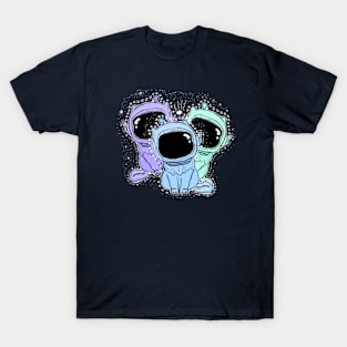 Space kitty cats T-Shirt